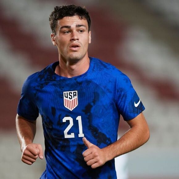 USA Men's Soccer 2022 Away Jersey - Reyna #21 Sz XL NWT - Picture 2 of 9